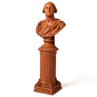 Fancy Bottom Leaf Pedestal - 14-inch — Metro finish