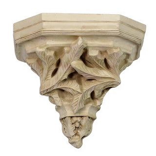 Leaf Bracket Wall Bracket — Antique White finish