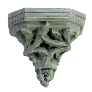 Leaf Bracket Wall Bracket — Mossy Green finish