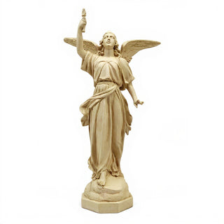 Angel of Light - Right Statue - 32-inch — Dusted Sand finish