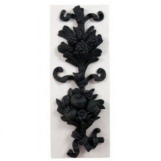 Harvest Wall Frieze - 34-inch — Flat Black finish