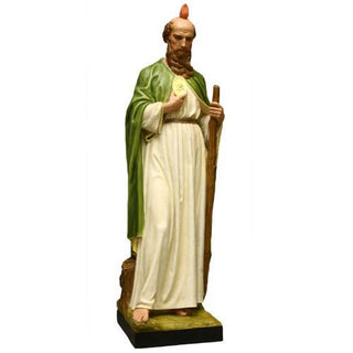 Saint Jude Statue - 55-inch - Realistic Color - Hand-Painted