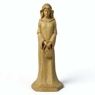 Saint Elizabeth of Hungary Statue - 25-inch — Dusted Sand finish
