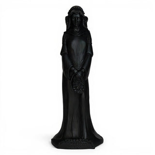 Saint Elizabeth of Hungary Statue - 25-inch — Flat Black finish