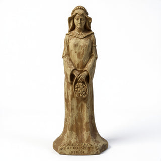 Saint Elizabeth of Hungary Statue - 25-inch — Gothic Stone finish