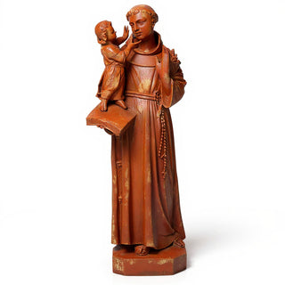 Saint Anthony of Padua with Child Statue - 44-inch — Metro finish