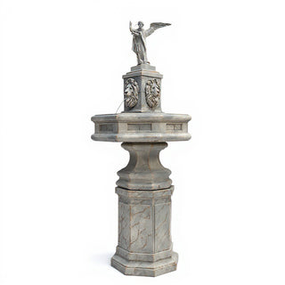 Saint Michael the Archangel Fountain — Antique Stone finish