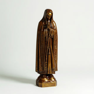 Our Lady of Fatima Statue - 36-inch — Bronze finish
