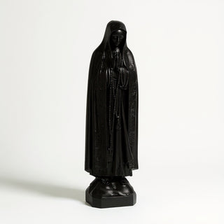Our Lady of Fatima Statue - 36-inch — Flat Black finish