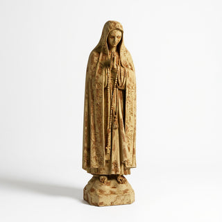 Our Lady of Fatima Statue - 36-inch — Gothic Stone finish