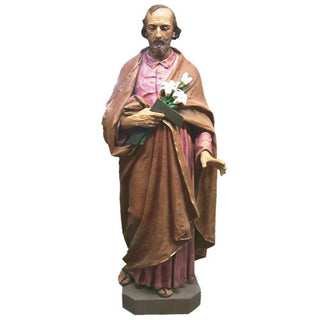 Saint Joseph Statue - 69-inch - Realistic Color - Hand-Painted