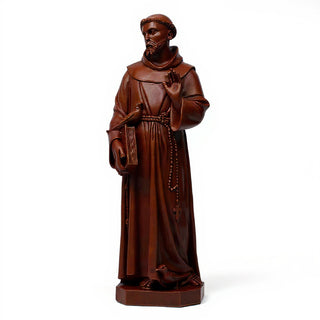 Saint Francis of Assisi Statue - 37-inch — Rust finish