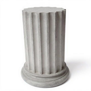 Epic Shaft Column Pedestal - 43-inch — Limestone finish