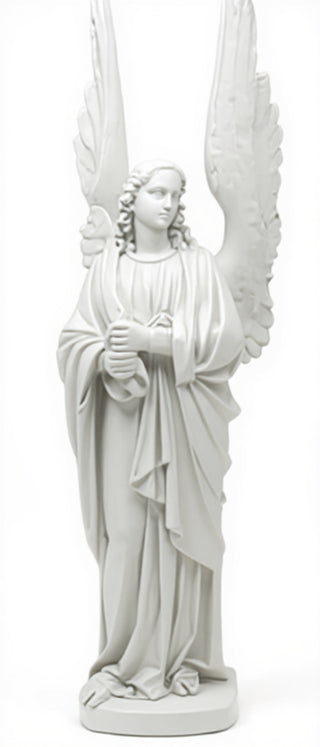 Cathedral Angel-Left Statue - 89-inch