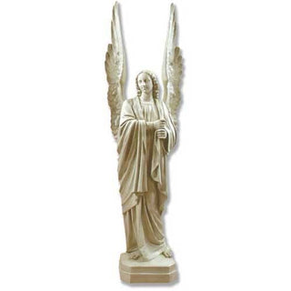 Cathedral Angel-Left Statue - 89-inch