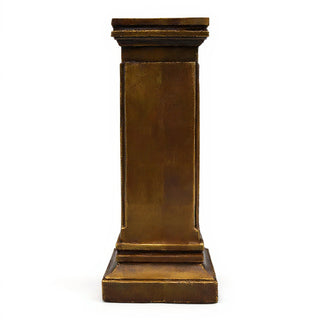Rectangular Panel Pedestal - 39-inch — Bronze finish