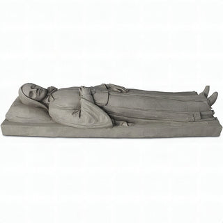 Saint Frances Xavier Cabrini in Repose Statue — Limestone finish