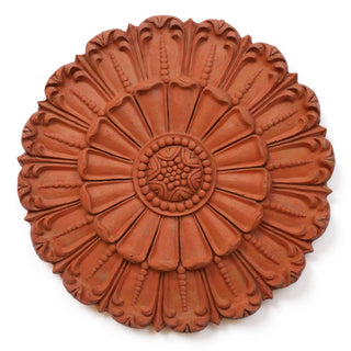 Tulip Medallion Wall Plaque — Metro finish