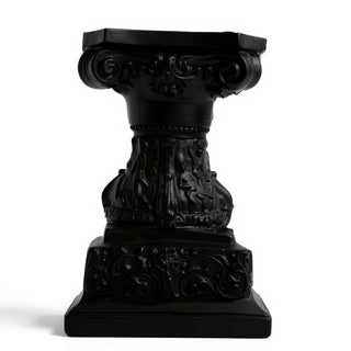 Cherub Pedestal - 14-inch — Flat Black finish