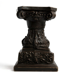 Cherub Pedestal - 14-inch — Iron finish
