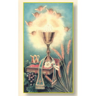 100-Pack - Chalice First Communion Card