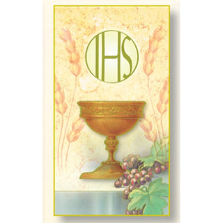 100-Pack - Chalice First Communion Card