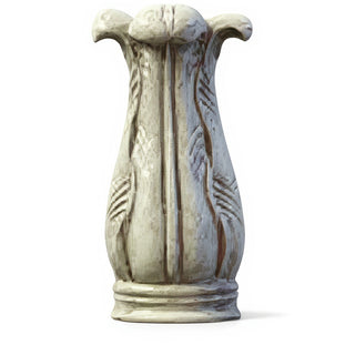 Balustrade Fountain Top - 14-inch — Antique Stone finish