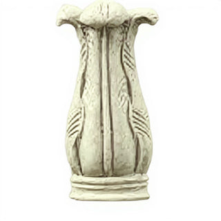 Balustrade Fountain Top - 14-inch — Antique White finish