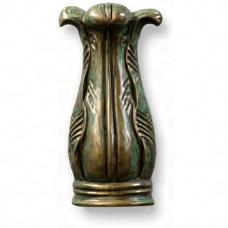 Balustrade Fountain Top - 14-inch — Green Bronze finish