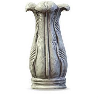 Balustrade Fountain Top - 14-inch — Old Stone finish
