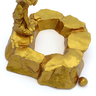 Rocky Pond - 9.5-inch — Antique Gold finish