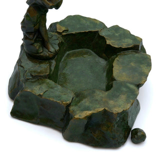 Rocky Pond - 9.5-inch — Green Bronze finish