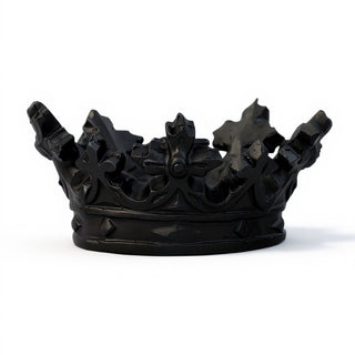 Crown of Madonna Candleholder — Dusted Black finish