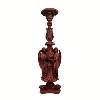 Stevens Giant Candlestick Candleholder - 60.5-inch — Rust finish