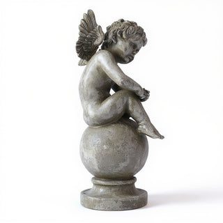 Toni Angel Statue - 16-inch — Limestone finish