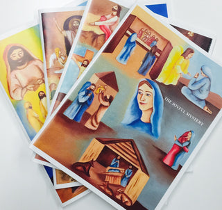 Rosary Coloring Books - Set of Four