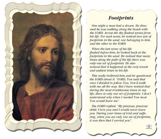 50-Pack - Footprints Holy Card