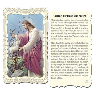 50-Pack - Comfort For Those Who Mourn Holy Card