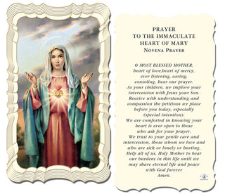 50-Pack - Immaculate Heart Of Mary Holy Card