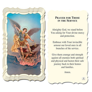50-Pack - Saint Michael Military Holy Card
