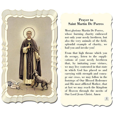 50-Pack - St. Martin De Porres Holy Card