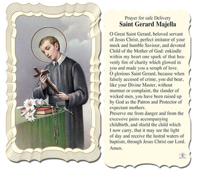 50-Pack - St. Gerard Majella Holy Card