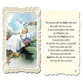 50-Pack - Greatest Gift God Could Send Holy Card