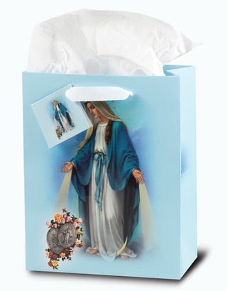 Our Lady Of Grace Med Gift Bag with Tissue 73/4X93/4X4 10-Pack