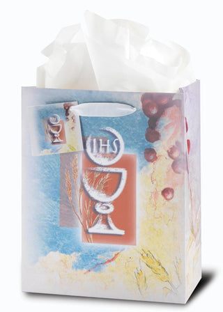 Communion (White Chalice) Large Gift Bag