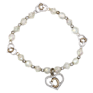 God's Heart - Children's Size Stretch Bracelet