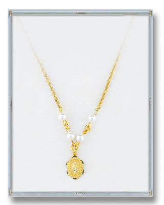 1 1/8-inch Gold Over Sterling Silver Celtic Cross | 18-inch Chain