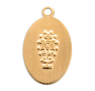 Gold over Sterling Silver Miraculous Medal