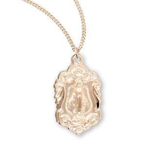 Gold Over Sterling Silver Miraculous Medal 7