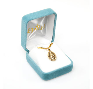 Gold over Sterling Silver Miraculous Medal